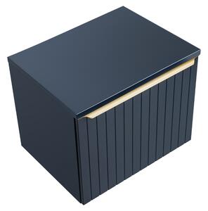 Kúpeľňová skrinka s doskou SANTA FE Blue D60/1 | 60 cm