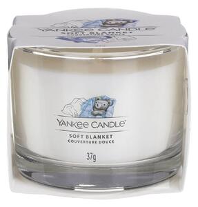 Votívna sviečka v skle Yankee Candle - Soft Blanket