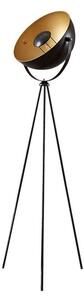 Lindby - Meline Stojaca Lampa Black/Gold