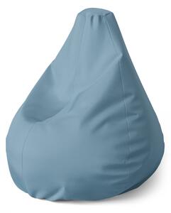 Sablio Sedací vak Pear Šedomodrá - 70 x 95 x 15 cm