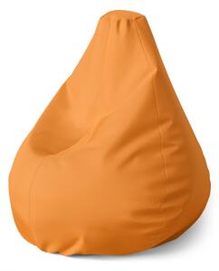 Sablio Sedací vak Pear Mandarinková - 70 x 95 x 15 cm