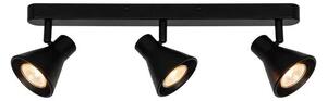 Nordlux - Eik 3 Stropné Lampa Black