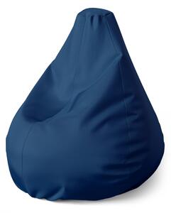 Sablio Sedací vak Pear Námornícka modrá - 70 x 95 x 15 cm