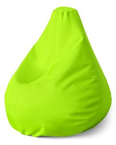 Sablio Sedací vak Pear Limetková - 70 x 95 x 15 cm