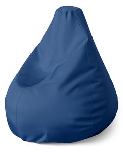Sablio Sedací vak Pear Modrá 2 - 70 x 95 x 15 cm