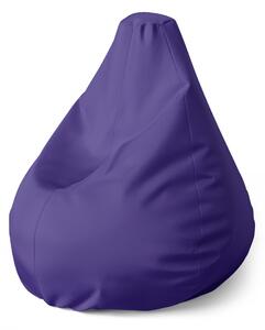 Sablio Sedací vak Pear Purpurová - 70 x 95 x 15 cm