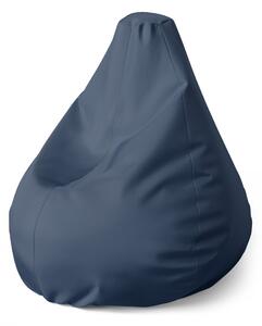 Sablio Sedací vak Pear Tmavomodrá - 70 x 95 x 15 cm