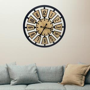 Moderné drevené hodiny na stenu - Lux | KMDESING