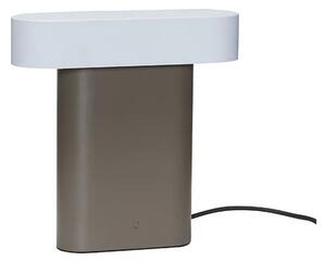 Hübsch - Sleek Stolová Lampa Brown/Light Grey