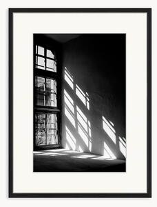 Nástenná dekorácia v ráme Let The Light Come In