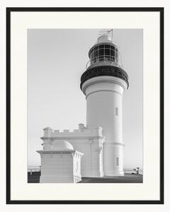 Nástenná dekorácia v ráme The Iconic Cape Byron Lighthouse