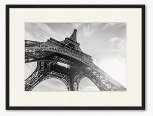 Nástenná dekorácia v ráme Eiffel Tower Against Sun
