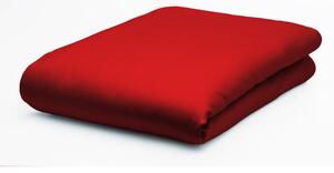 NAPÍNACIA PLACHTA, džersej, červená, 90-100/200-220 cm Fleuresse - Obliečky & plachty
