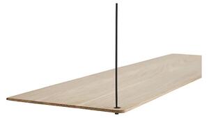 Woud - Stedge Add-on Polička L80 Matt White Oak