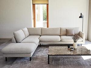 BOLZANO sofa - L-zostava(0051) 262x222cm , Látka kat.4: Brescia, Rock, Wildflower, Venezia, Alba