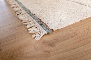MUZZA Prateľný koberec lanala 140 x 200 cm prírodný