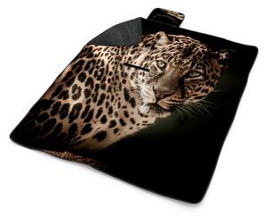 Sablio Plážová deka Leopard: 200x140 cm