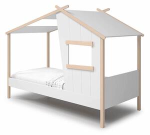MUZZA Detská posteľ balu 90 x 190 cm biela