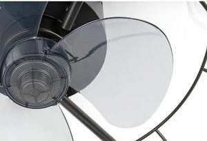 Rabalux 71043 stropný ventilátor so svetlom Cadmus, čierna