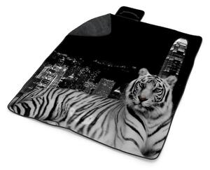 Sablio Plážová deka Mestský tiger: 200x140 cm
