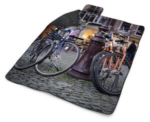 Sablio Plážová deka Mestský bicykel: 200x140 cm