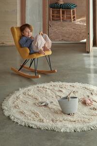MUZZA Hrací koberec isloda ⌀ 120 cm prírodný