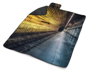 Sablio Plážová deka Pražské metro: 200x140 cm
