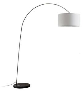Lindby - Belinda Stojaca Lampa White/Nickel