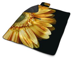 Sablio Plážová deka Žltá gerbera: 200x140 cm