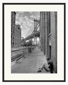 Nástenná dekorácia v ráme In Brooklyn