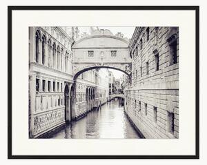 Nástenná dekorácia v ráme Bridge Of Sighs In Venice