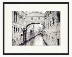 Nástenná dekorácia v ráme Bridge Of Sighs In Venice