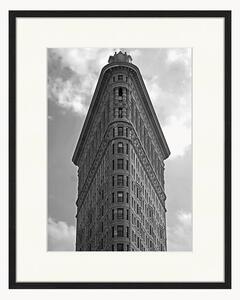 Nástenná dekorácia v ráme Flatiron Building
