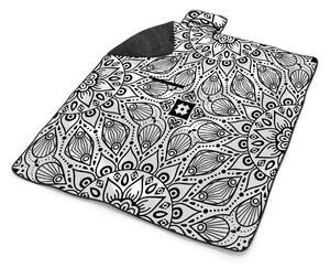 Sablio Plážová deka Biele mehendi: 200x140 cm