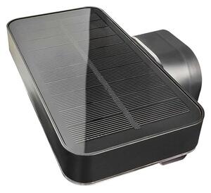 Nordlux - Rica Square LED Solárne Články Nástenné Svietidlo Black