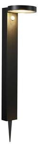 Nordlux - Rica Round LED Solárne Články Záhradná Lampa Black