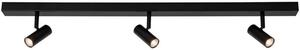 Nordlux - Omari 3 Stropné Lampa Black