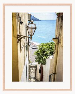 Nástenná dekorácia v ráme Narrow Alley In Positano