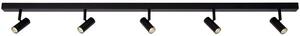 Nordlux - Omari 5 Stropné Lampa Black