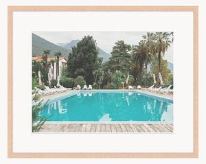 Nástenná dekorácia v ráme Pool House