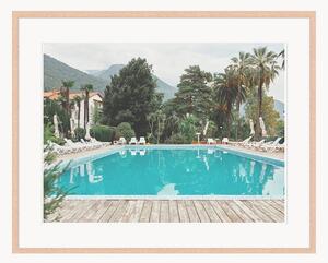 Nástenná dekorácia v ráme Pool House