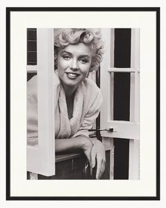 Nástenná dekorácia v ráme Marilyn Monroe