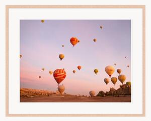 Nástenná dekorácia v ráme Globes Sunset