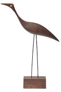 Warm Nordic - Beak Bird Tall Heron Smoked Oak