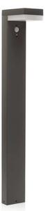 Lindby - Chioma LED Solárne Články Záhradná Lampa W/Sensor Dark Grey