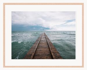 Nástenná dekorácia v ráme Sea Coastline