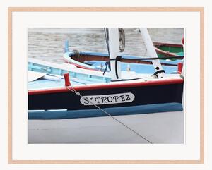 Nástenná dekorácia v ráme Boat