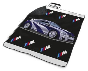Sablio Plážová deka MPERFORMANCE Športové auto: 200x140 cm