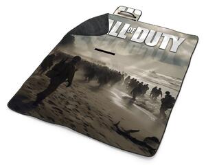 Sablio Plážová deka Call of Duty Normandia: 200x140 cm