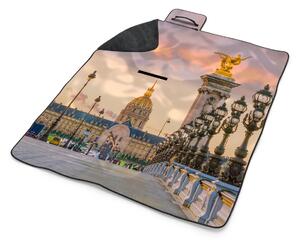 Sablio Plážová deka Paríž Elysejský palác: 200x140 cm